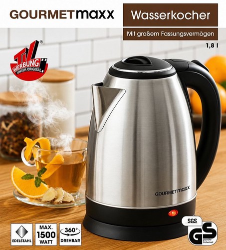 Wasserkocher edelstahl - wasserkocher,