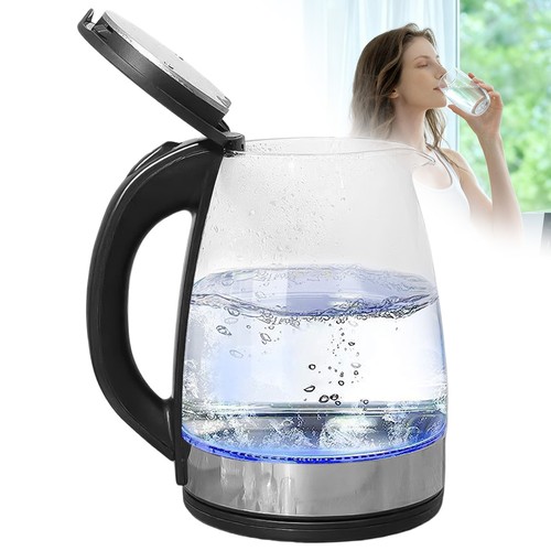 Glas wasserkocher 1500w - glas,