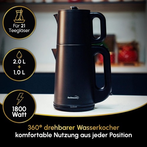 Kochmaster teekocher 1800w - kochmaster,