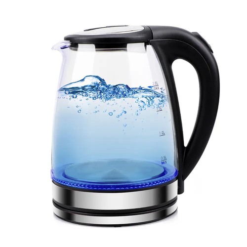 Glas wasserkocher led - glas,