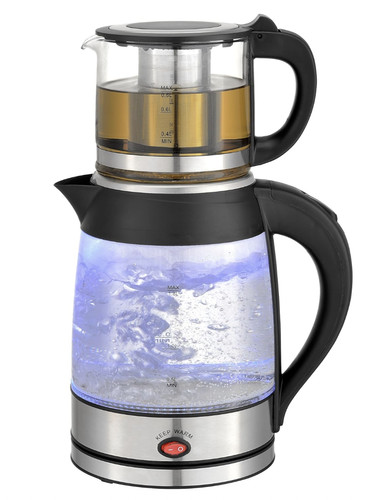 Glas wasserkocher 2in1 - wasserkocher,